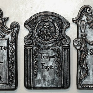 Tombstone Magnets, set of 3