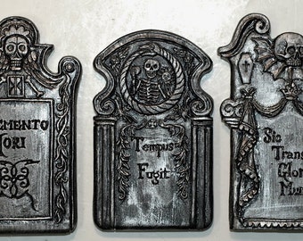 Tombstone Magnets, set of 3