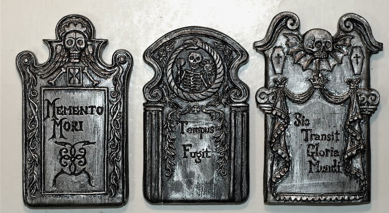 Tombstone Magnets, set of 3 image 1