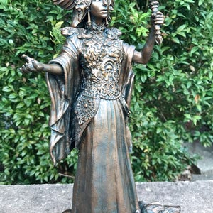 Hecate, Goddess of Witchcraft and Magic Statue image 4