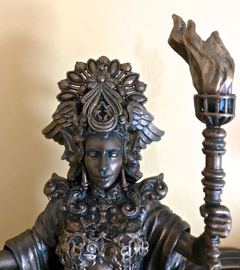 Hecate, Goddess of Witchcraft and Magic Statue image 10