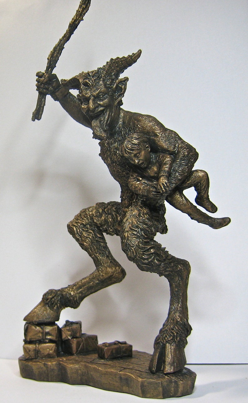 Krampus Statue II, Bronze finish image 3