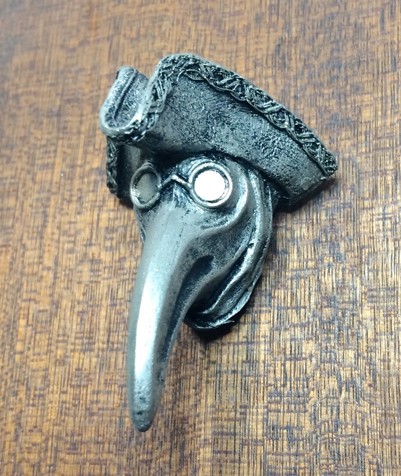 Venetian Plague Doctor Magnet image 4