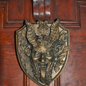 Krampus Wall Plaque image 1