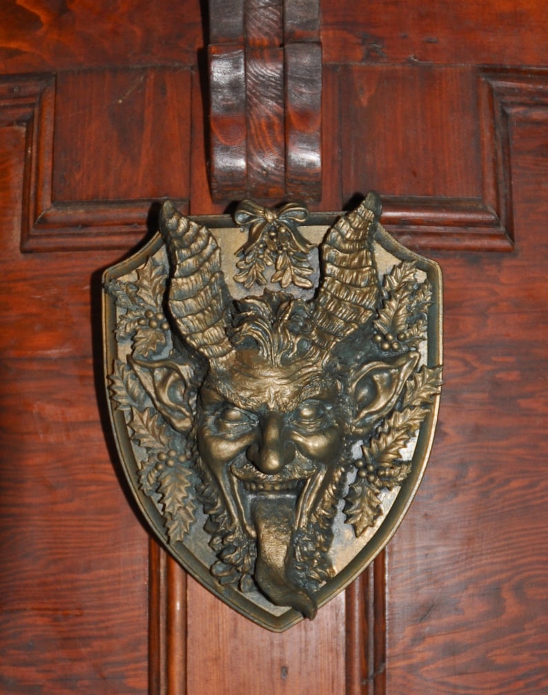 Krampus Wall Plaque image 1