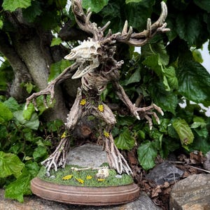 Leshen/ Wendigo Statue, Full Color Sculpture | Mythical Creature ...