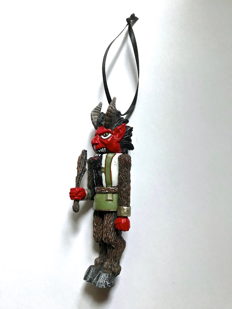 Krampus Nutcracker Ornament Full Color image 4