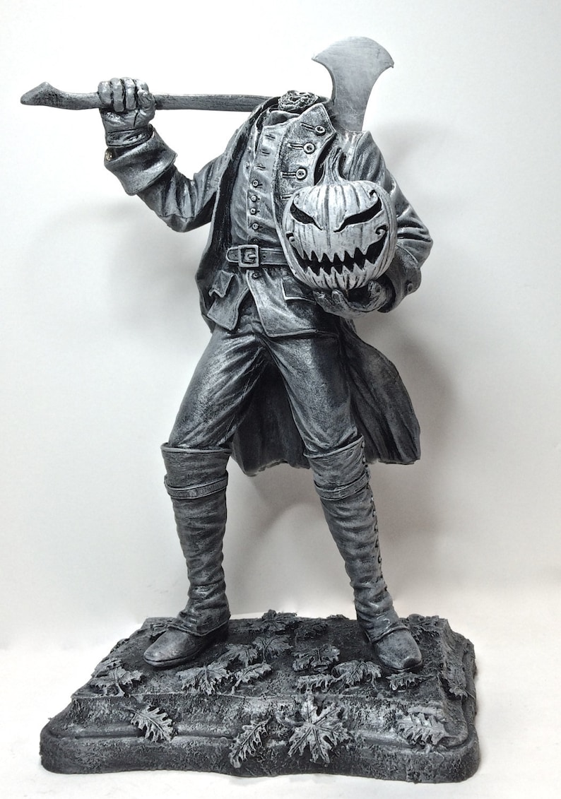 Headless Horseman Statue Etsy