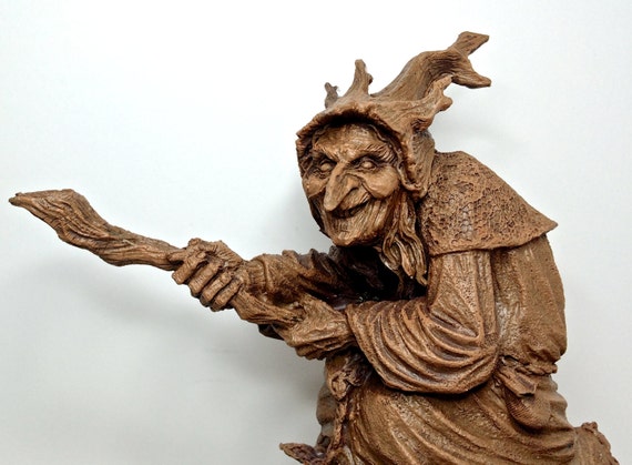 La Befana the Witch Sculpture 