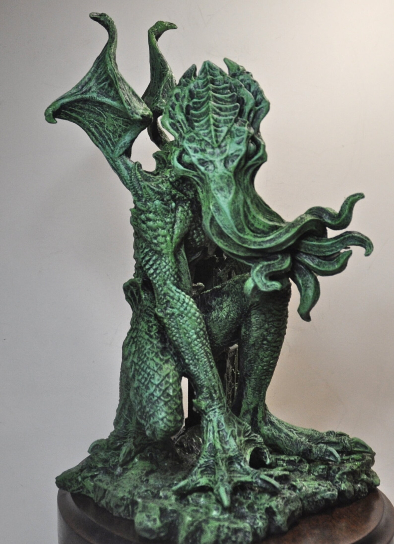 Cthulhu Rising Statue Etsy
