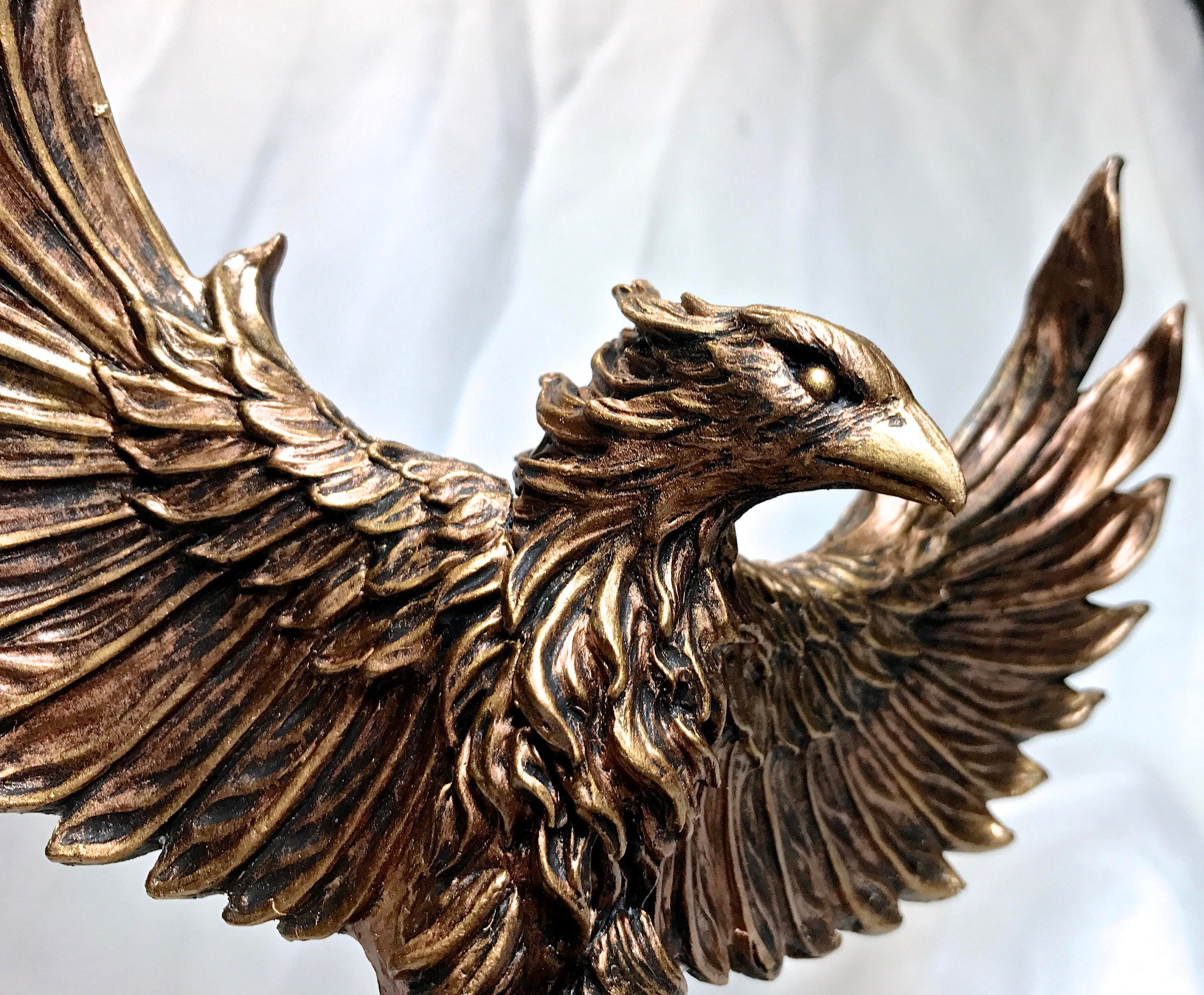 Phoenix Statue Etsy UK