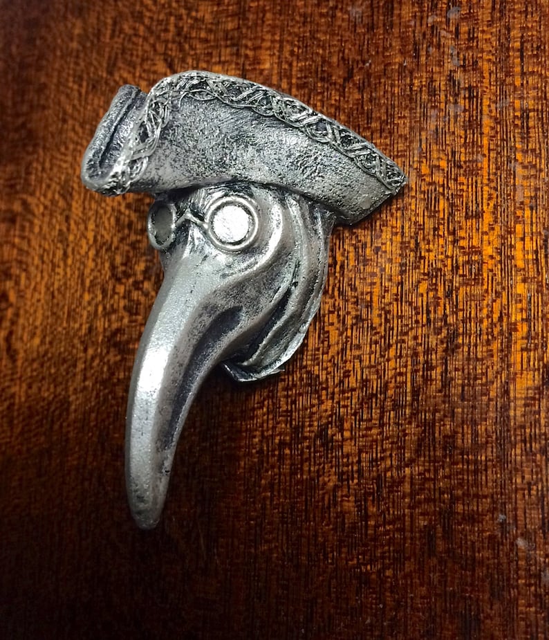 Venetian Plague Doctor Magnet image 2