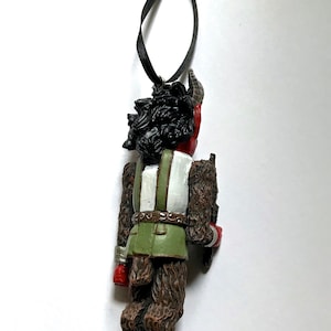 Krampus Nutcracker Ornament, Full Color image 6