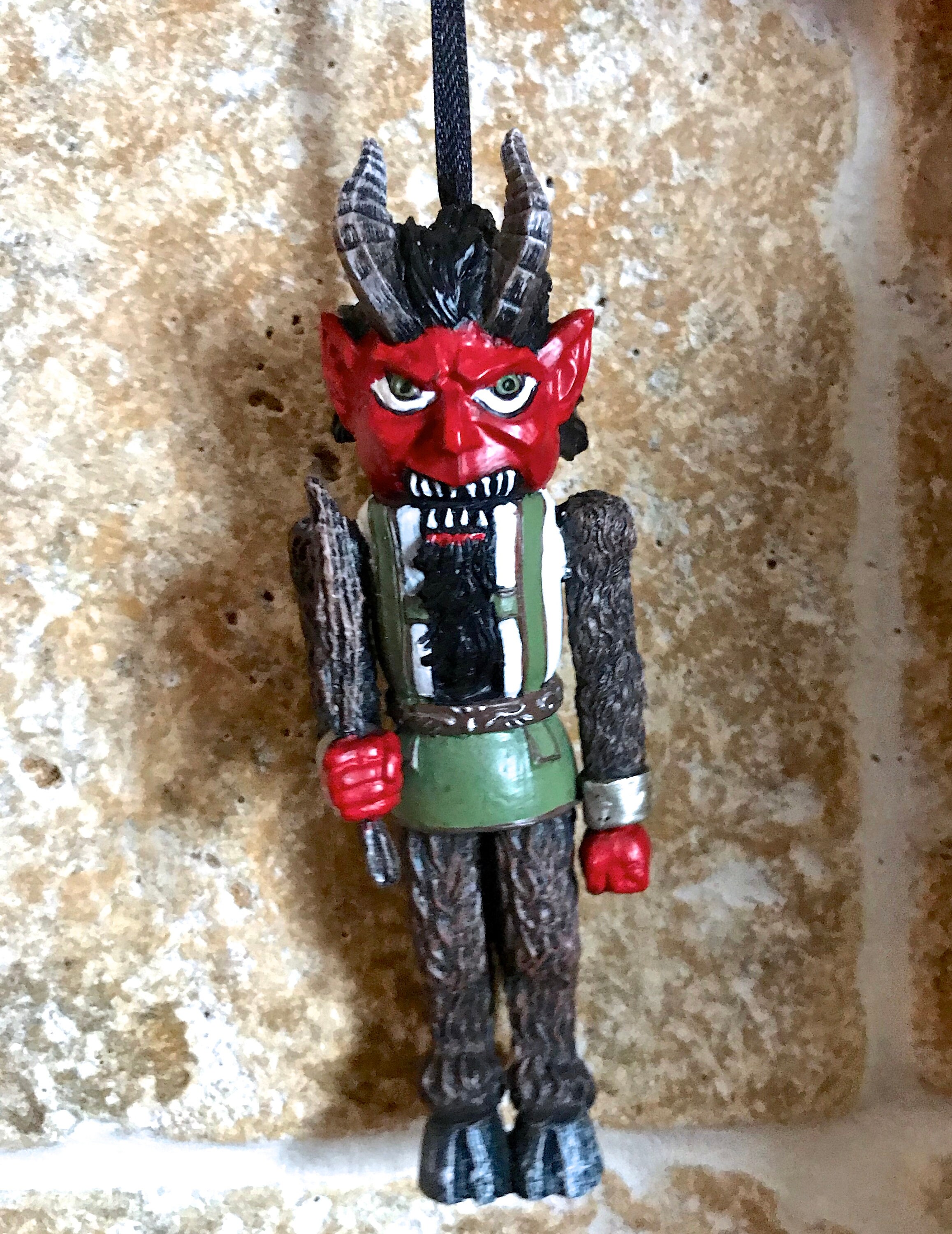 Krampus Nutcracker Ornament Full Color Etsy
