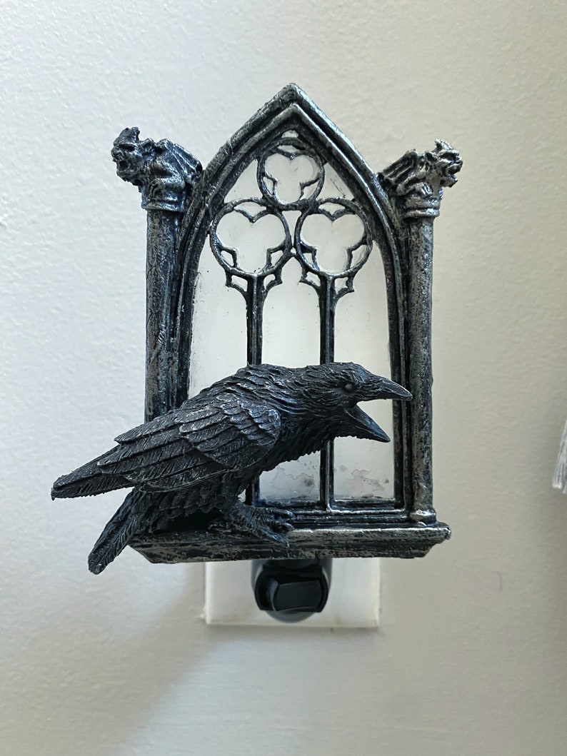 Raven and Window Nightlight image 8