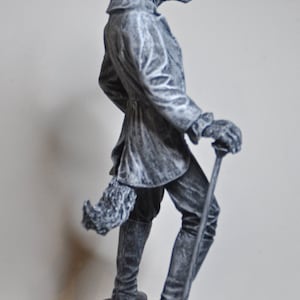 Gentleman Wolf Statue image 4