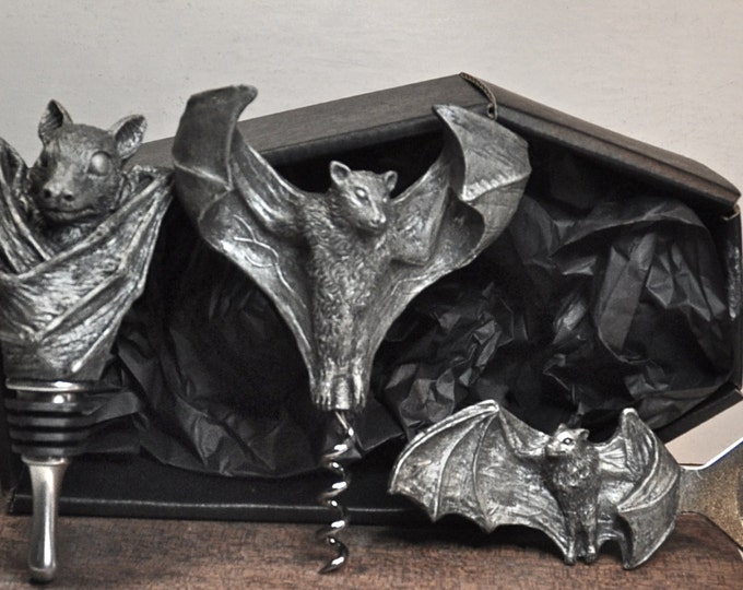 Fruit Bat Gift Set of Wine Accessories Etsy