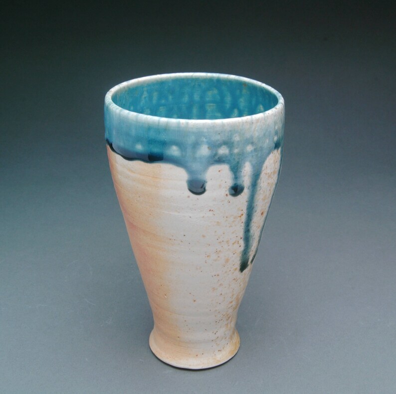 Wood Fired Trinket Dish with Blue Ash Glaze