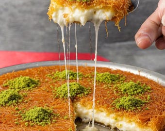 Receta definitiva de knafeh de queso