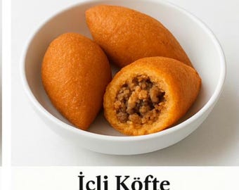Authentique boulettes de boulgour à la turque : garniture au bœuf épicé