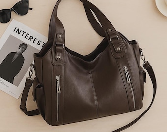 PU Leather Bag – Stylish Women’s Shoulder & Crossbody Purse