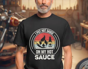 Hot Sauce Shirt – Retro Graphic Tee