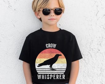 Crow Whisperer Shirt – Retro Funny Bird Lover Tee