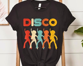 Disco 70s Shirt – Vintage Retro Dancing Tee