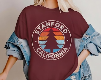 Stanford California Shirt – Vintage Retro 70s Tee