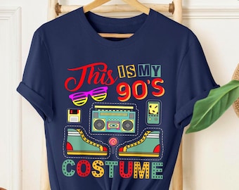 This Is My 90s Costume Shirt, 1990s Retro Vintage Party Tee
