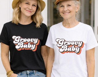 Groovy Baby Shirt – Retro Seventies Style Tee