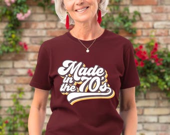Retro Made in the 70s Shirt – Vintage Seventies Tee