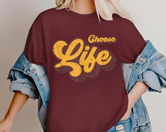 Vintage Choose Life Shirt – Retro 1970s Design