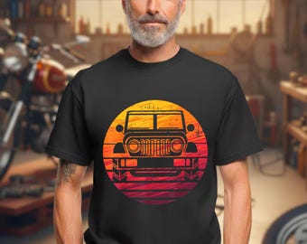 Off Road 4x4 Shirt – Vintage Retro 70s Sunset Tee