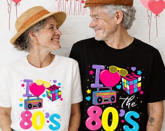 I Love the 80s Shirt – Retro 80s Party Tee