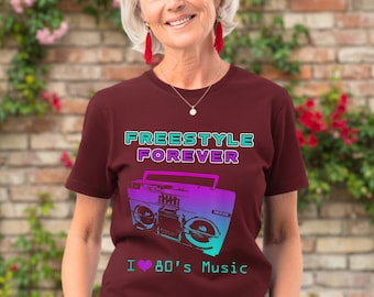 80s Freestyle Music Shirt – I Love the Eighties