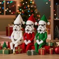 Stormtrooper Christmas Elf Doll Ornament - Star Wars Holiday Decor, 2025 New Christmas Elf Doll, Elf Kit, Elf Ornament, Christmas Decor product logo