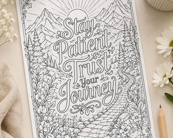 Livre de coloriage de citations motivantes : Pages de coloriage inspirantes à imprimer pour adultes, activités éducatives positives