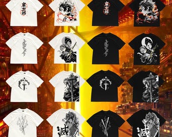 New 2026 Anime Original Art work Premium Ultra Mega Bundle PNGs, well-organized and print-ready — perfect for POD and printing businesses.