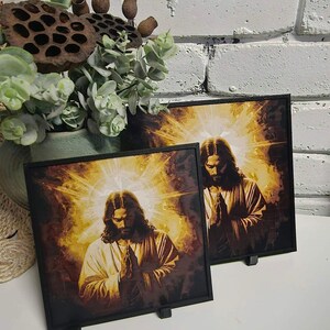 Christian layered wall art featuring Jesus, Mary and Archangels. Handmade in Queensland Australia. catholic layered wall art,3d christian wall art,3d shadow box art,prayer room decor,archangel wall display,mother mary decor,jesus wall decor,holy wall art,church wall feature,spiritual wall art,christianity handmade wall art
