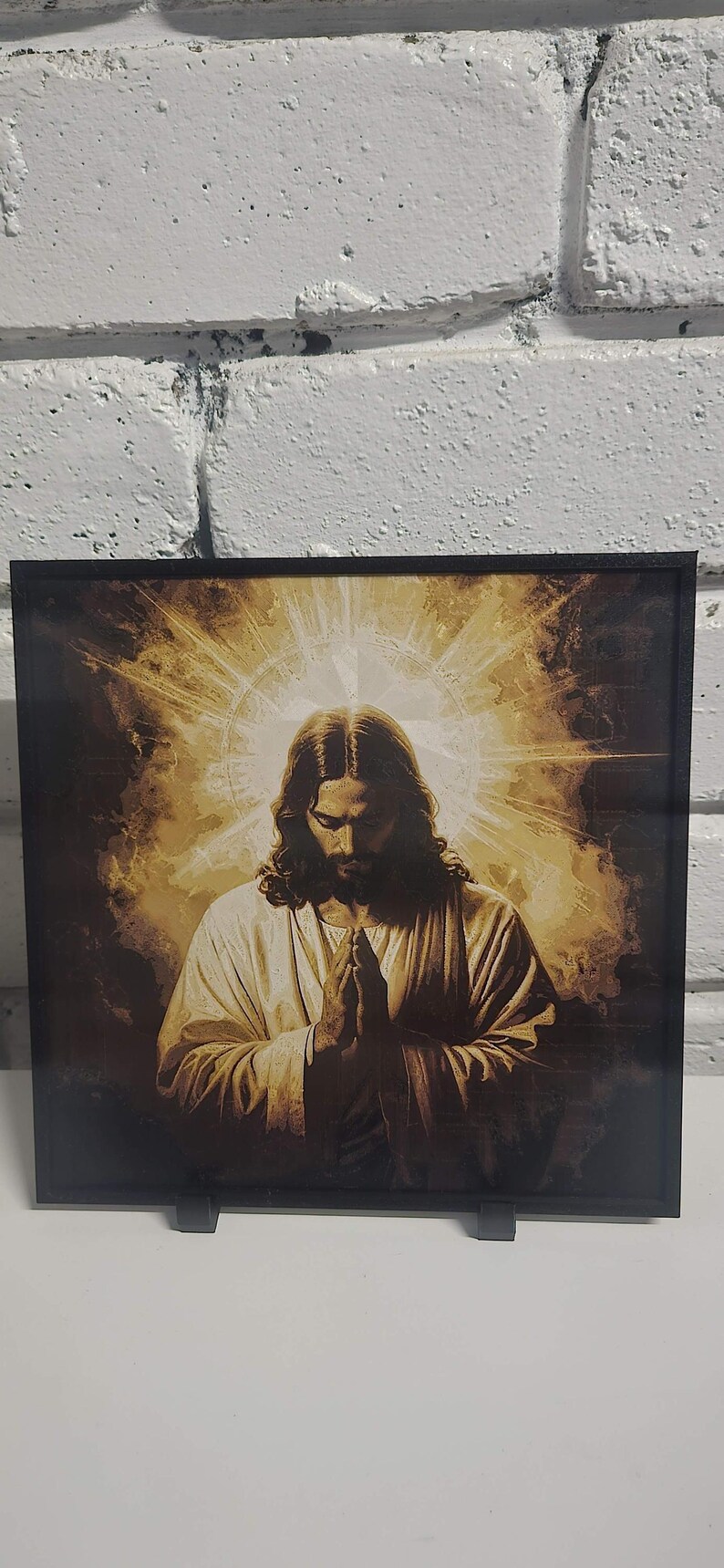 Christian layered wall art featuring Jesus, Mary and Archangels. Handmade in Queensland Australia. catholic layered wall art,3d christian wall art,3d shadow box art,prayer room decor,archangel wall display,mother mary decor,jesus wall decor,holy wall art,church wall feature,spiritual wall art,christianity handmade wall art