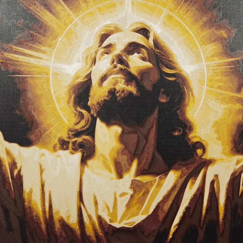 Christian layered wall art featuring Jesus, Mary and Archangels. Handmade in Queensland Australia. catholic layered wall art,3d christian wall art,3d shadow box art,prayer room decor,archangel wall display,mother mary decor,jesus wall decor,holy wall art,church wall feature,spiritual wall art,christianity handmade wall art