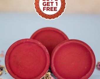 Organic Aker Fassi Lipstick All Natural Makeup Blush for a Radiant Glow Handcrafted Lip and Cheek Stain Gift for Her Beauty Routine