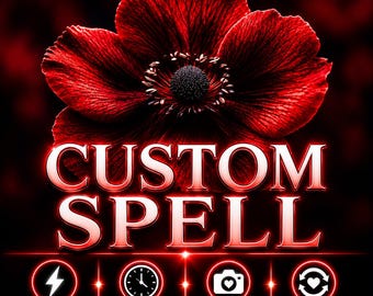 Custom Spell | Personalized Spell Casting | Money, Protection, Success, Love Spell | Custom Wish Ritual