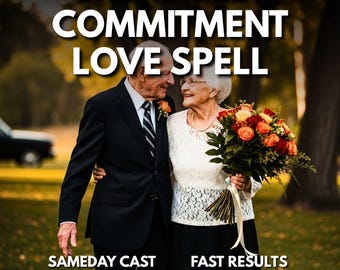 Sort amour engagement, rituel de fidélité et de dévotion, magie du lien, engagement, casting le jour même