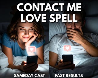 Sort d'amour pour me contacter, invitez-les à vous envoyer des textos, rituel de communication et d'attraction, sort de reconnexion, casting le même jour