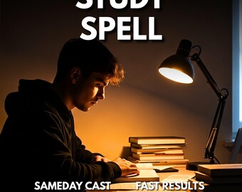 Sort d'étude, concentration et rituel de réussite scolaire, examen et perfectionnement des connaissances, casting le même jour