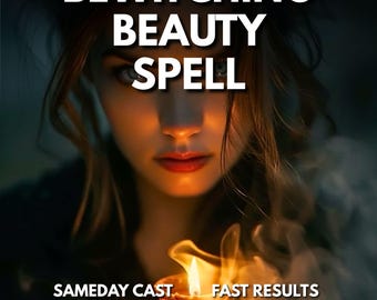 Sort de beauté envoûtant, rituel d'éclat et d'attraction, sort d'énergie de beauté, de confiance et de charme, casting le jour même