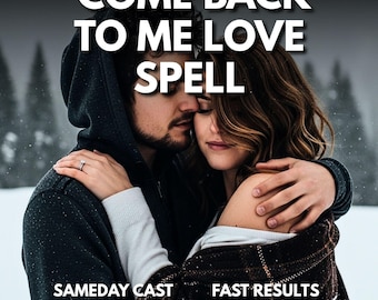 Sort Revenir vers moi, Retour de l'amour perdu, Récupérer mon ex, Sort réconciliation, Sort amour rapide, Distribution le jour même