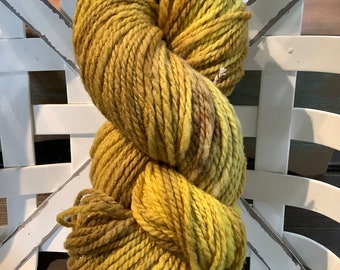 100% Southdown Hand-dyed Worsted Yarn